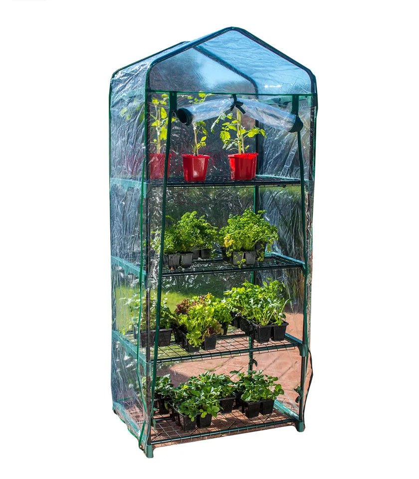 Holman 4 Tier Greenhouse with Misting Kit