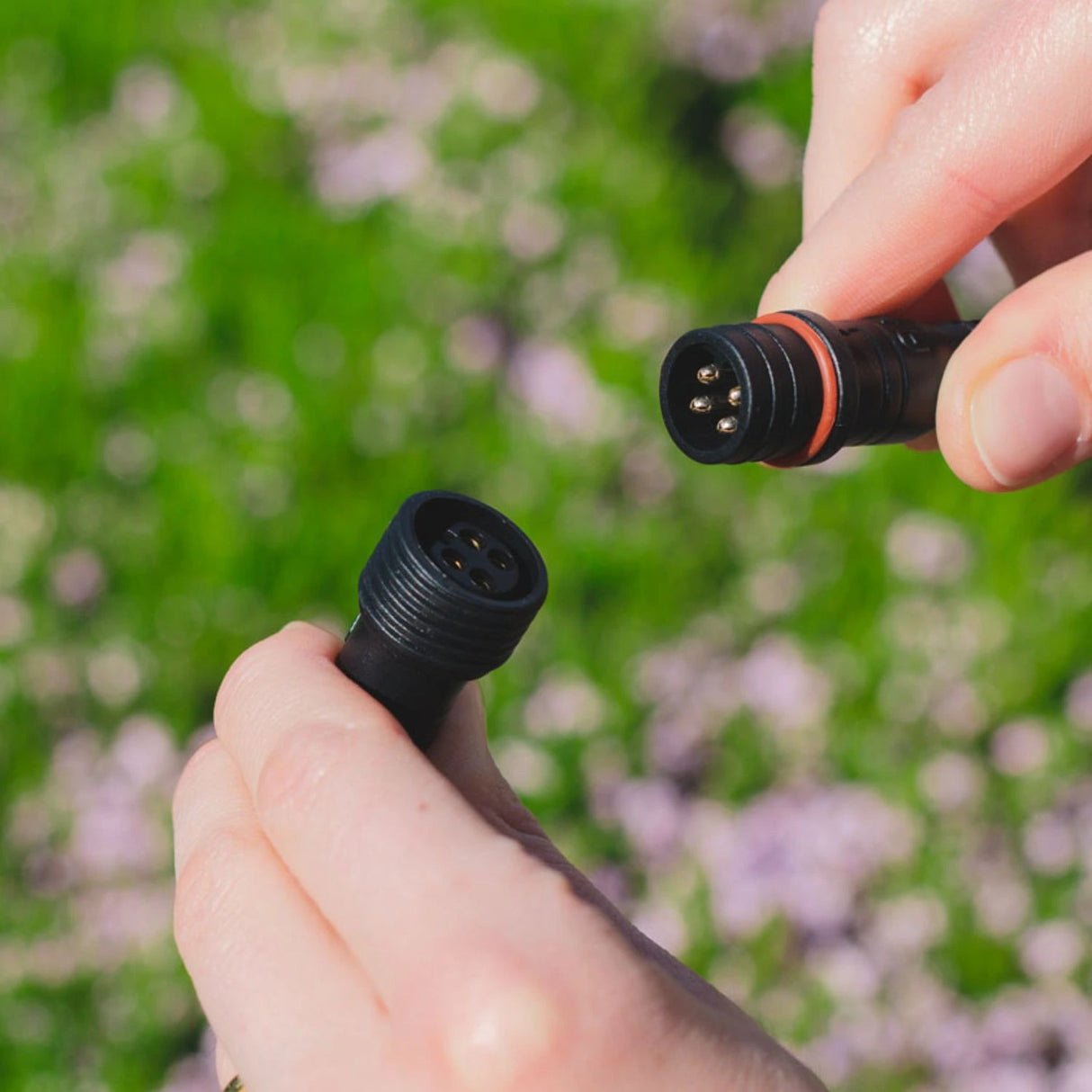 Holman 4‑Pin Extension Cable – 1m, 2m and 5m Options | RGB Colour Garden Lighting