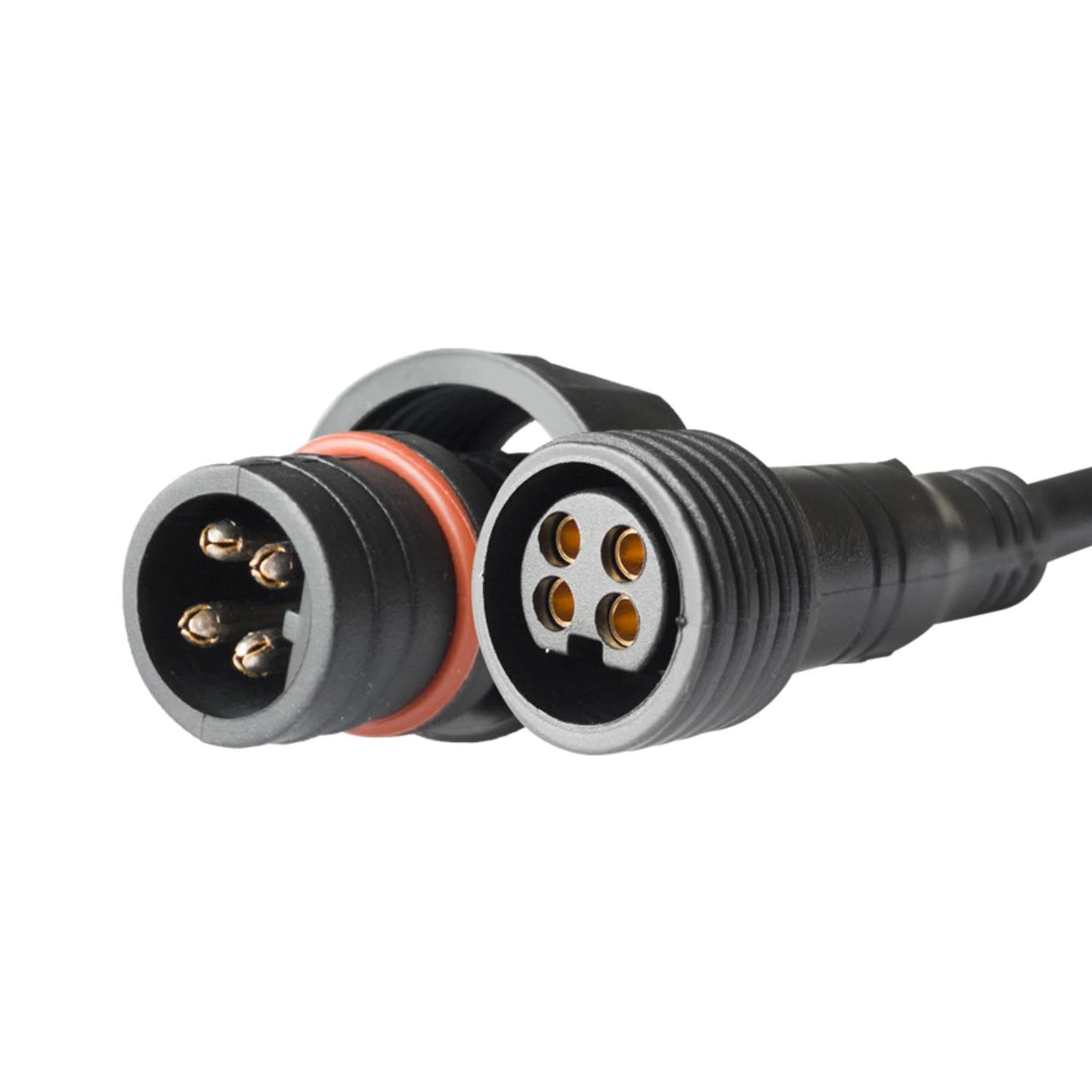 Holman 4‑Pin Extension Cable – 1m, 2m and 5m Options | RGB Colour Garden Lighting