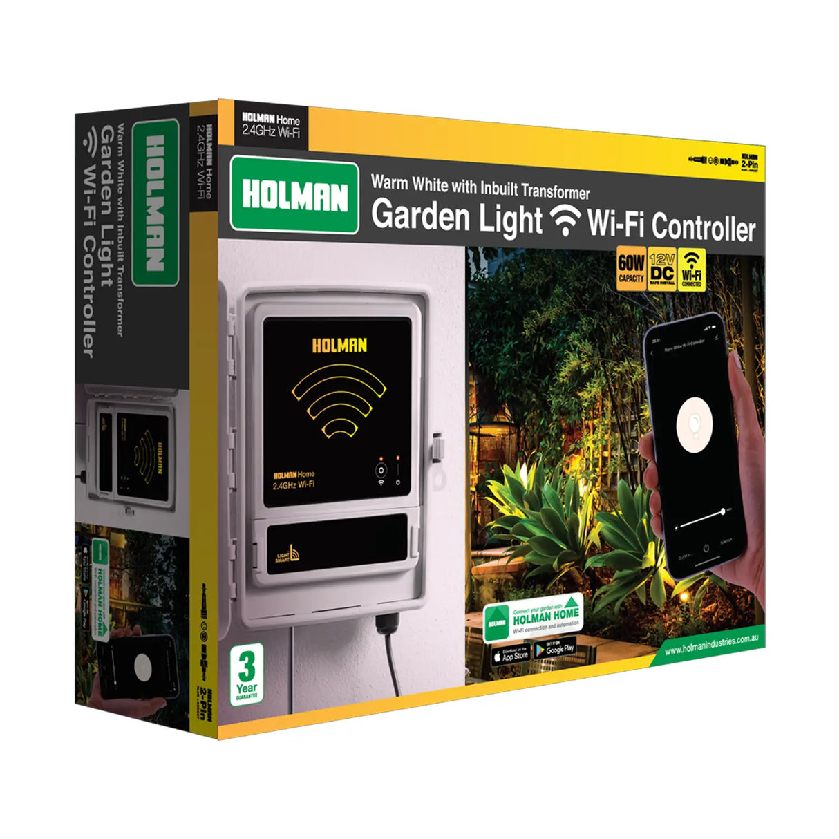 Holman Smart Garden Light Controller – 60 W Warm White (CLBW60)