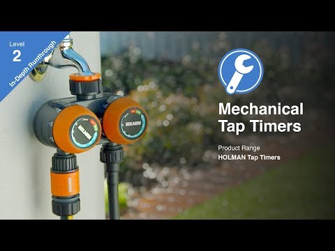 Holman Mechanical Tap Timer Range